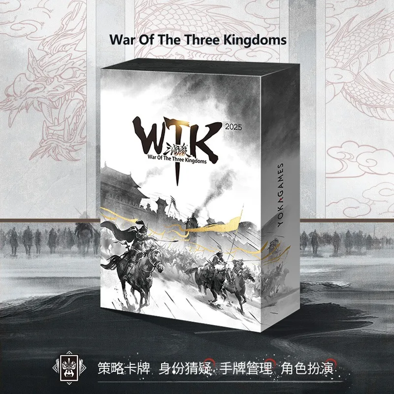 

Подлинная убийца трех королевств: стандартное издание английского языка — карты для настольных игр, повседневные игрушечные игровые карты для мозга