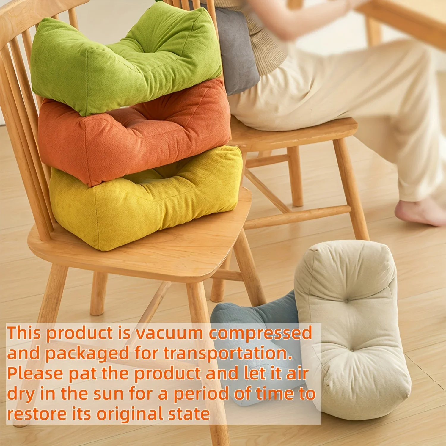 قطعة واحدة من وسادة دعم قطني مريحة - ألياف دقيقة ناعمة، راحة لجميع المواسم، مثالية لقيلولة المكتب والاستخدام المنزلي، خيارات ملونة