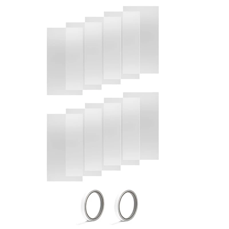 T19C Sandblast Cabinet Lens Cover 10Pcs 22X10in Clear Sand Blast Film Abrasive Window Blasting Cabinet Inner Lens Protector