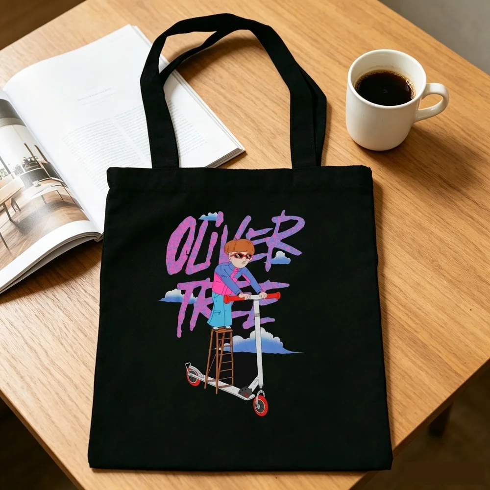 Oliver Tree tote bag shopping grocery totebag canvas  reusable femme