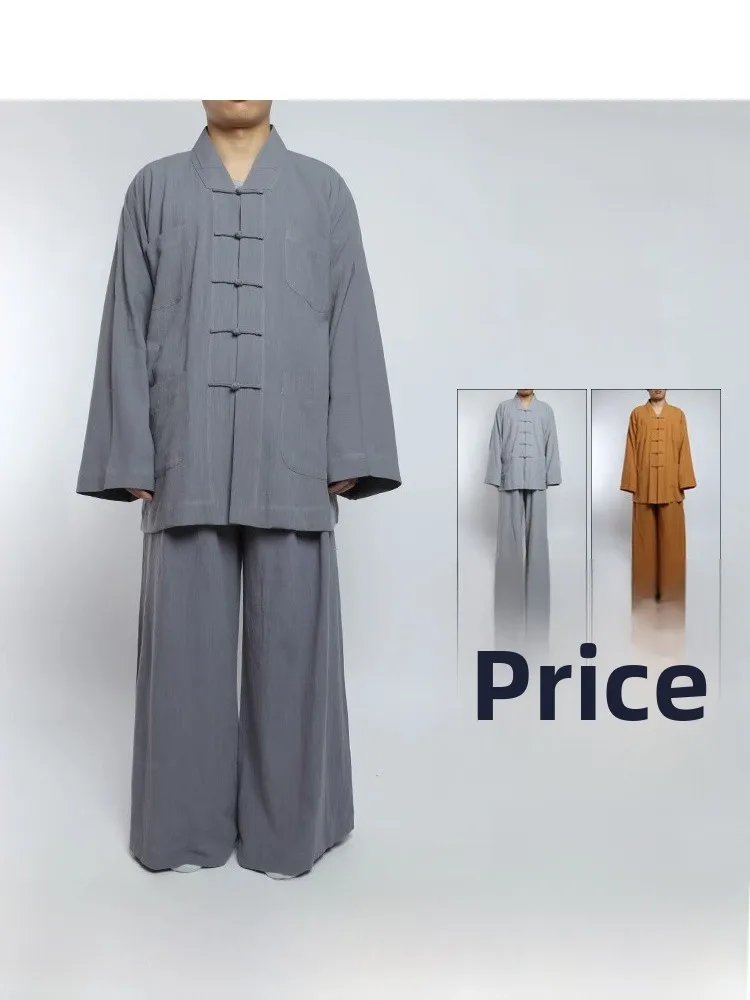 ropa-monastica-chaqueta-corta-de-verano-traje-de-monje-o-monja-envolturas-para-piernas-de-algodon-y-lino-estilo-delgado
