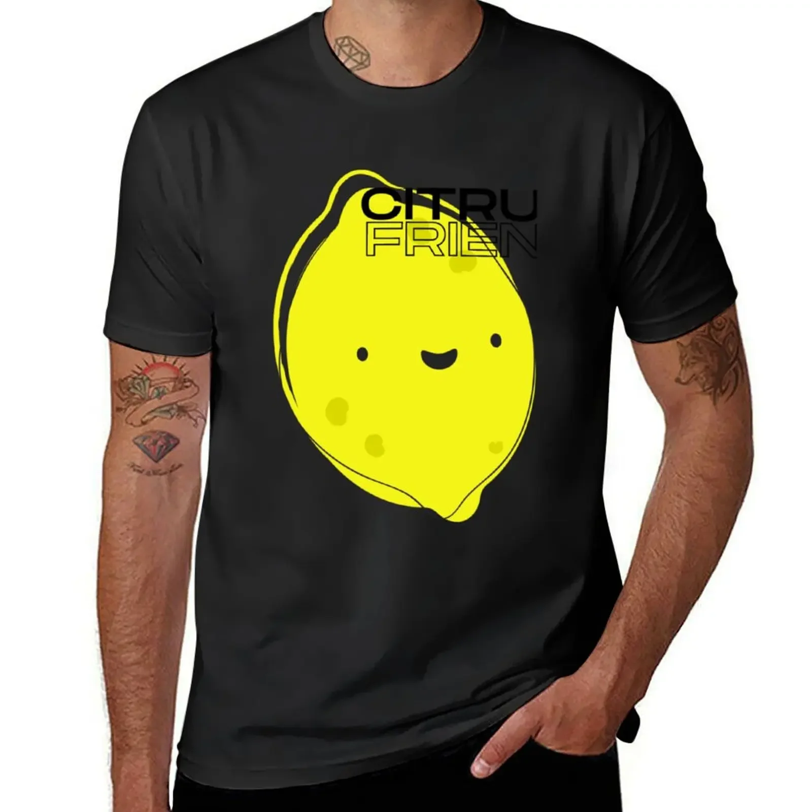 Lemon boy blue T-Shirt anime tshirt shirts graphic tees men clothing