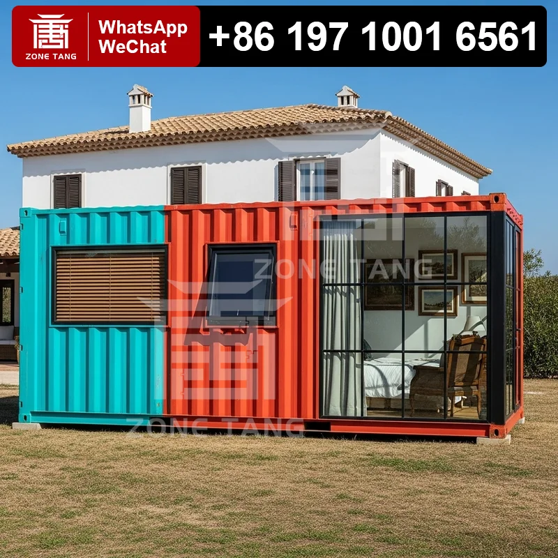 

Prefab Homes Shipping Container Homes Flat Pack Home Tiny House Temporary Housing 4 Container House Prefab Cabins Prefab Homes