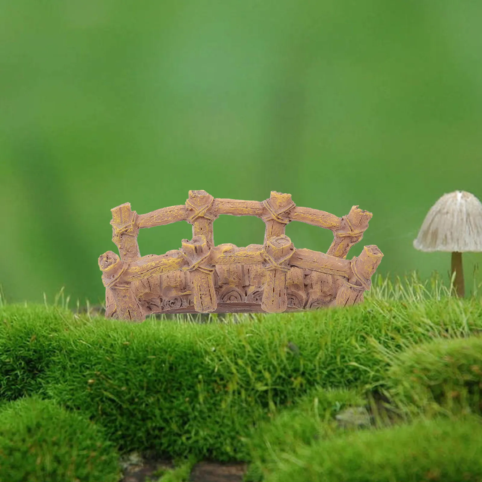 

Micro Landscaping Small Resin Bridge Shape Decoration Garden Yard Pond Sand Table Craft Outdoor Decorative