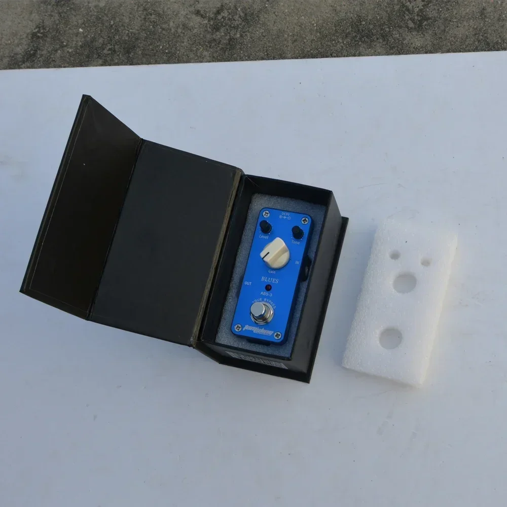AROMA ABS-3 Blues Электрогитара Педаль эффектов Мини Аналоговый Блюз Электрический эффектор искажений True Bypass Педаль Запчасти для гитары