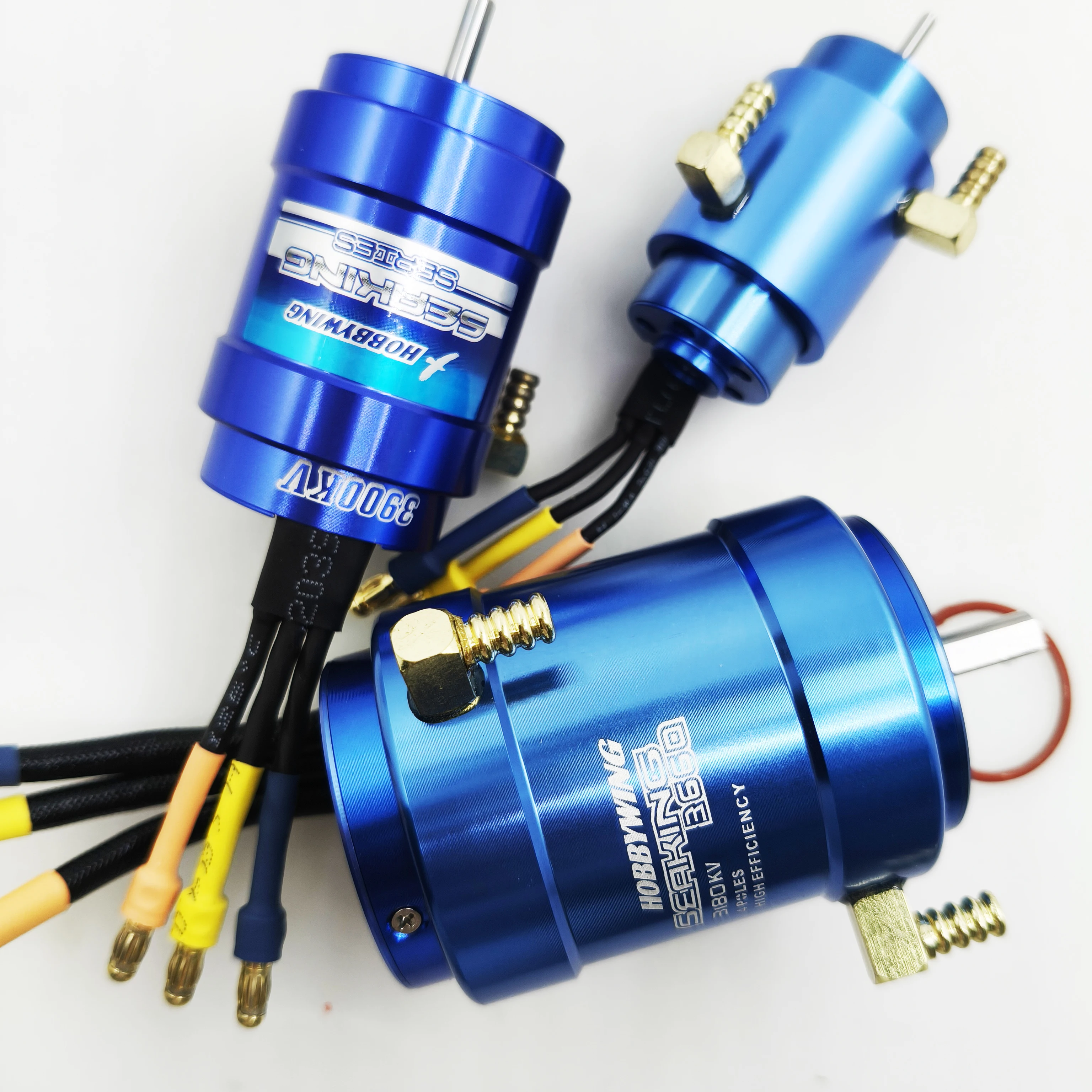 

Hobyywing SEAKING Brushless Motor 2040SL 4800kv/2848SL 3900kv/3660SL 3180kv W/Water-cooling For RC Racing Fishing Boat