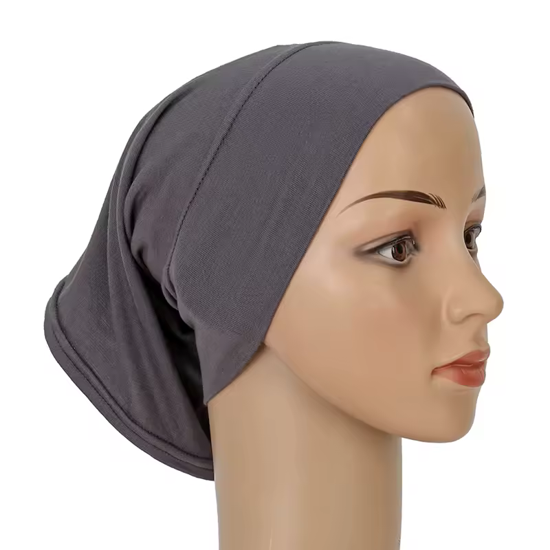 Cotton Modal Inner Hijab Undercap Muslim Turban Islam Underscarf Hijab Bonnet Soft Stretch HIjabs Tube Cap Turbante Mujer Hat - Image 22
