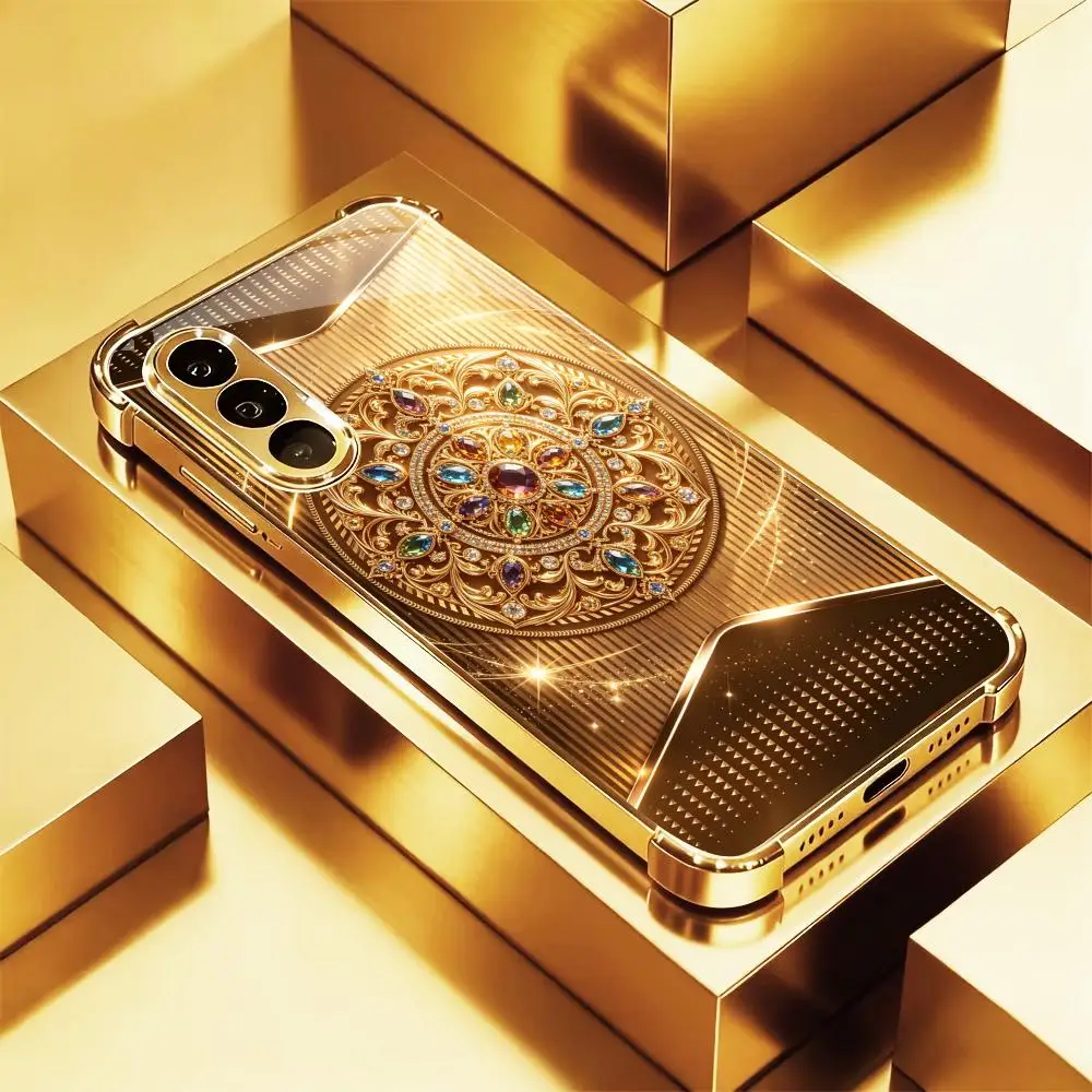 Exquisite Advanced Fashion phone case glass s26 ultra case s25 ultra case for Samsung Galaxy S26 S25 S24 S23 S22 FE,Ultra,Plus