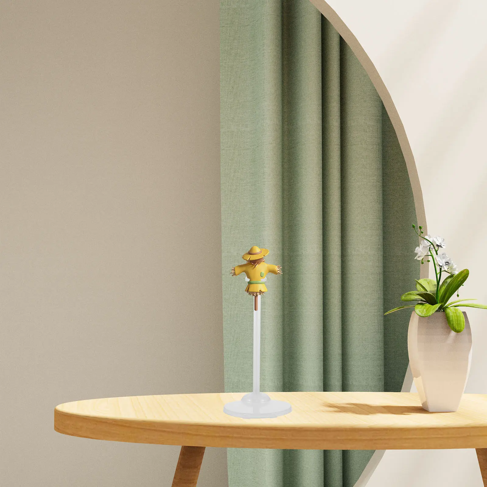 

15Pcs Small Figure Holding Rack Transparent Stand for Kids Area Cleanliness Shelf Display Storage Solution Toy Stand