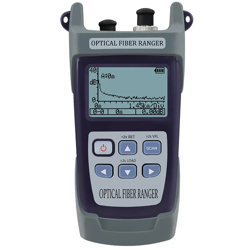 High-precision Optic Fiber Obstacle Finder OTDR Optical Time Domain Reflectometer 60km Optical Cable Length Breakpoint Detector