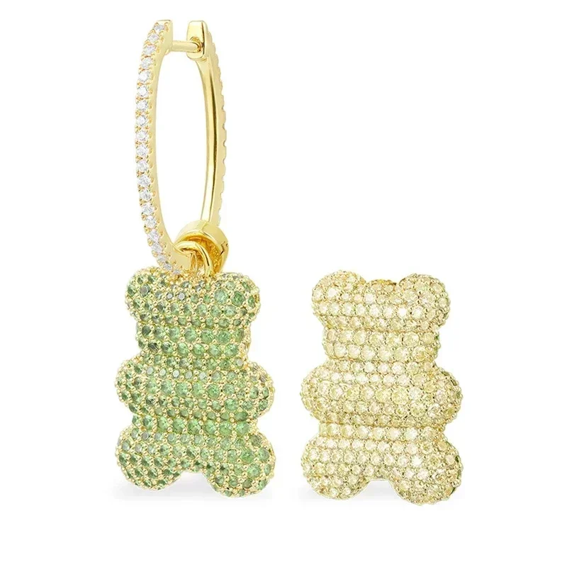 LI KI High quality 925 Sterling Silver 2022 40th Anniversary Model Bear Earrings Fashion Exquisite Valentine's Day Gift view 6