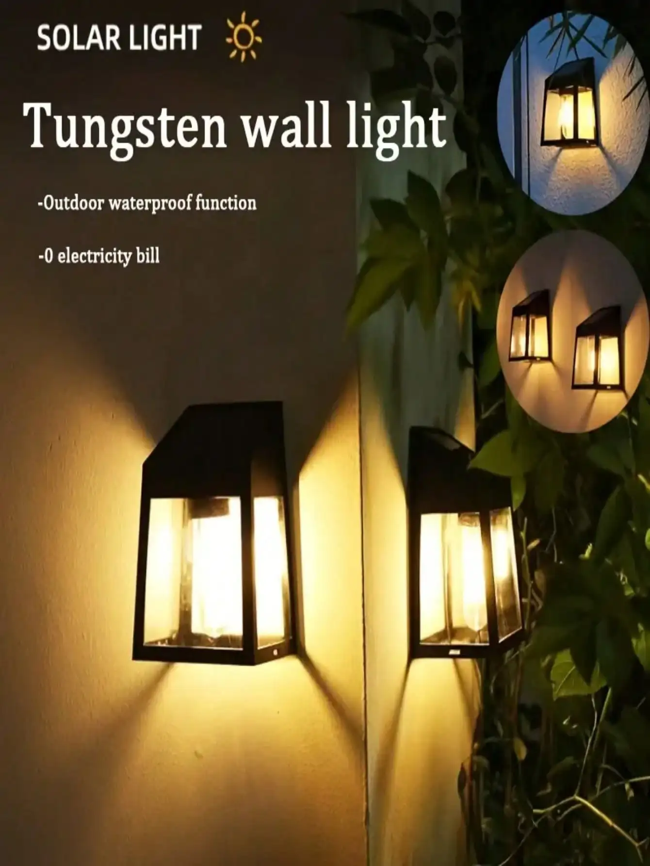 4-Pack Solar Outdoor Garden Lights Auto On/Off Weatherresistant for Pathway Patio Yard Decor