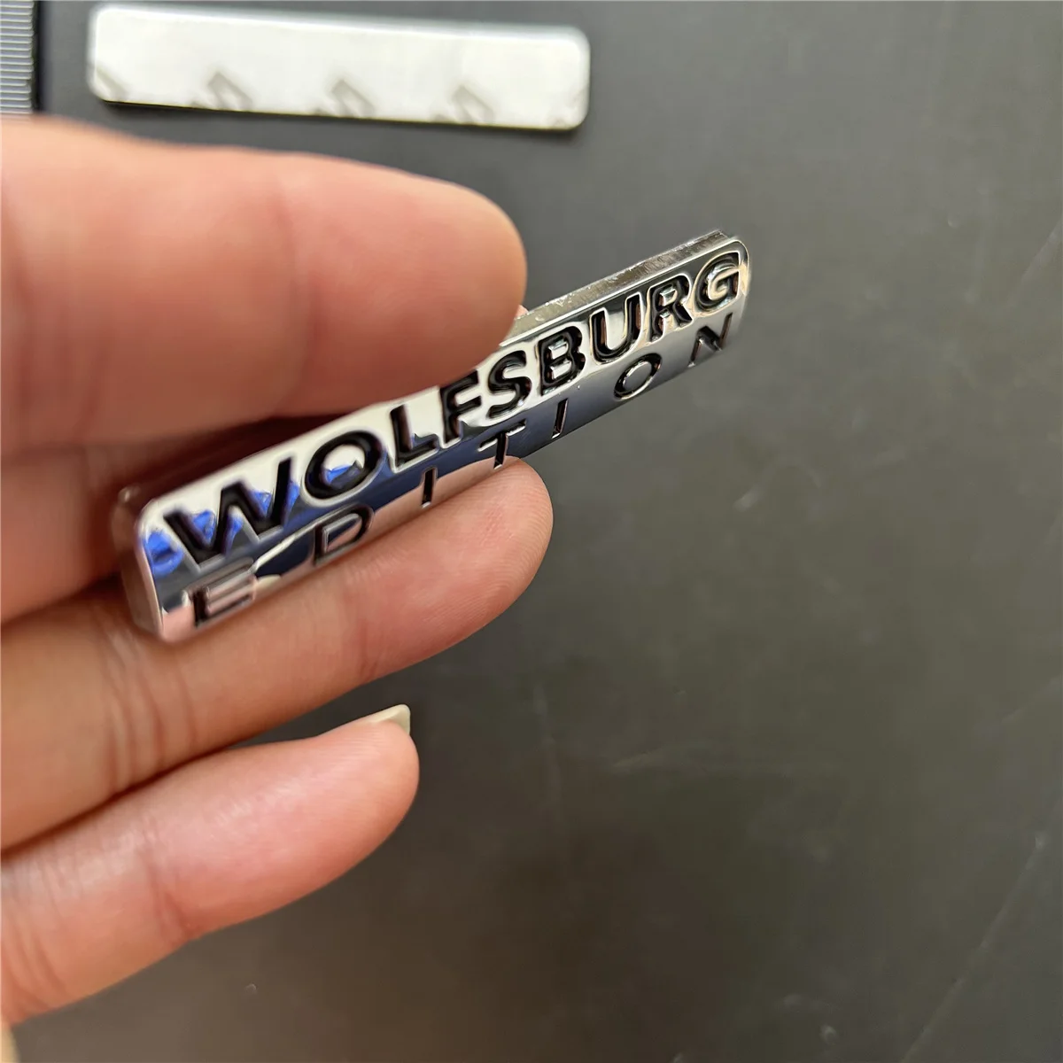 3D Metal Germany WOLFSBURG EDITION Logo Samochód Tylny bagażnik Emblemat Naklejka Naklejka Do VW GTI Passat Jetta POLO Golf 3 5 6 7 MK4