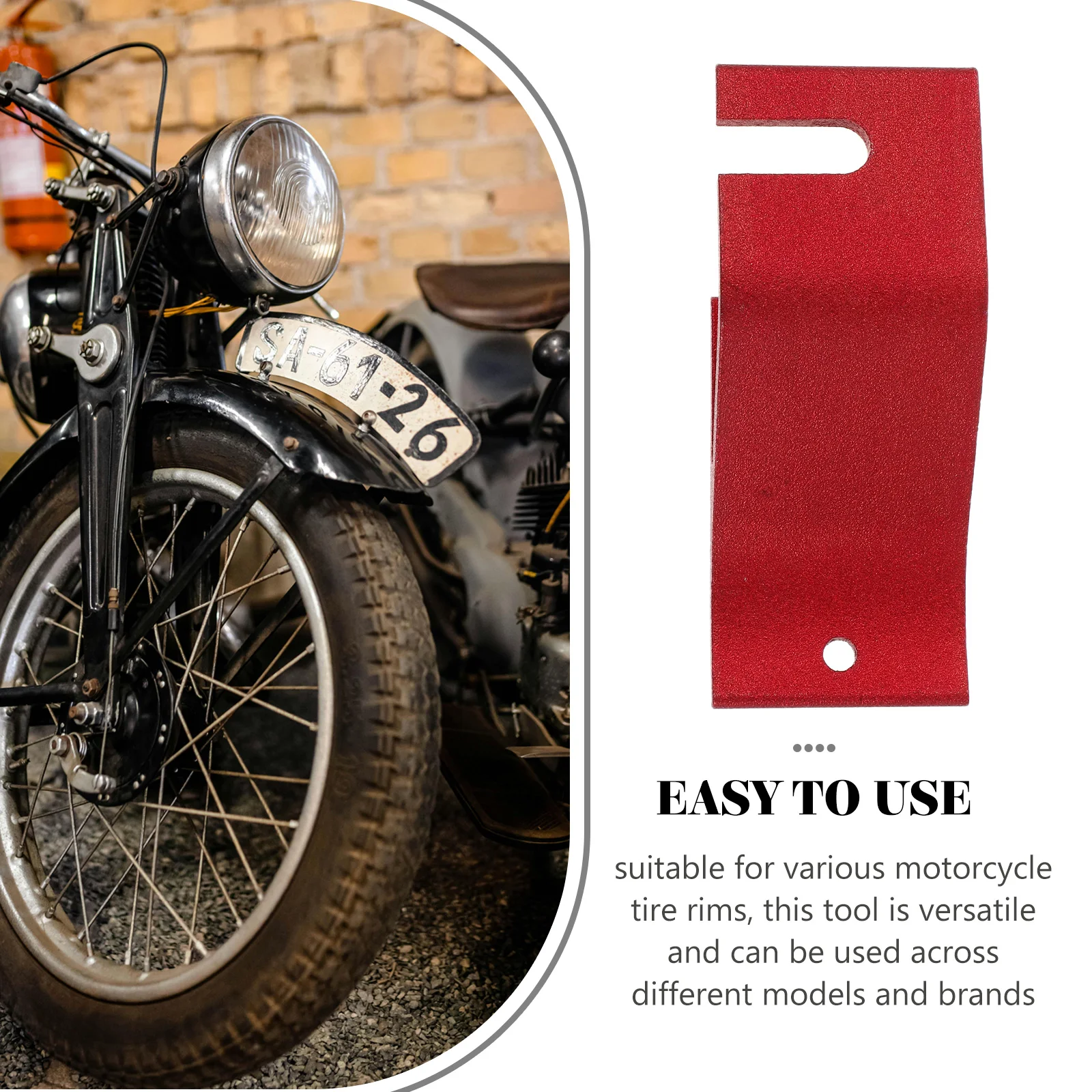 

2pcs Motorcycle Bead Changer Accessory Portable Removal For Motorcycle Changing Disassembling Tool Tire Bead Clamp Manual Tire