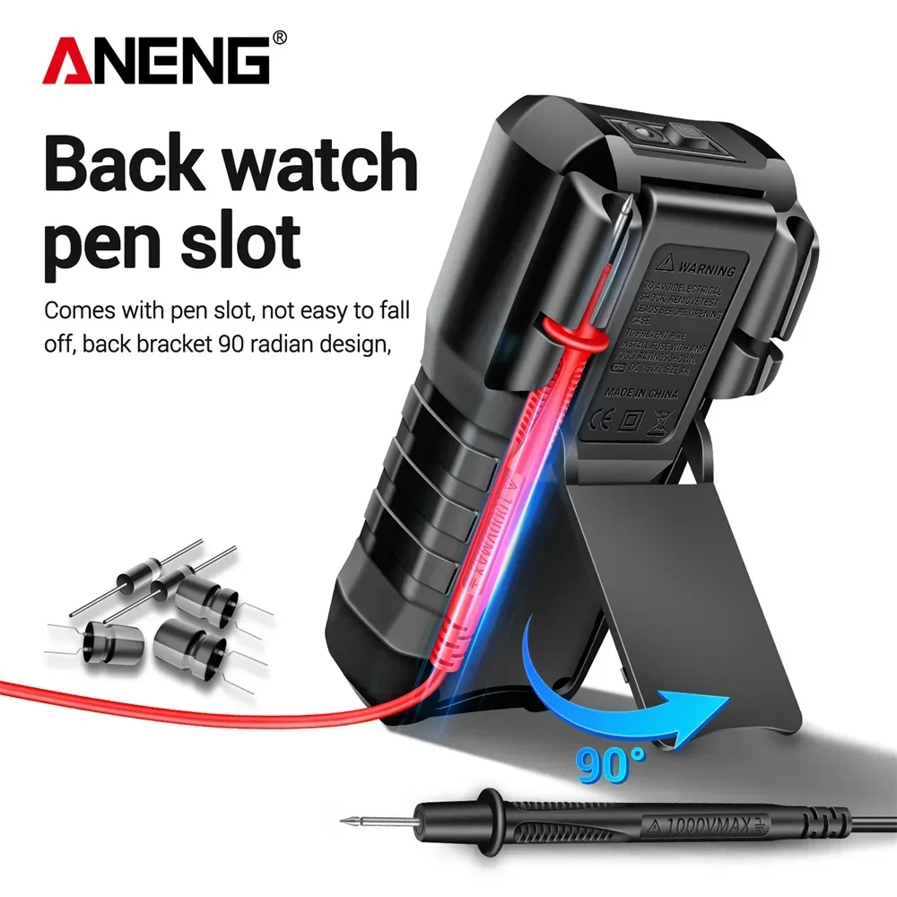 ANENG SZ302 Digital Multimeter Professional AC/DC Votage Tester NCV Detector Resistance tester Capacitance TestMeter Ohm Ammeter