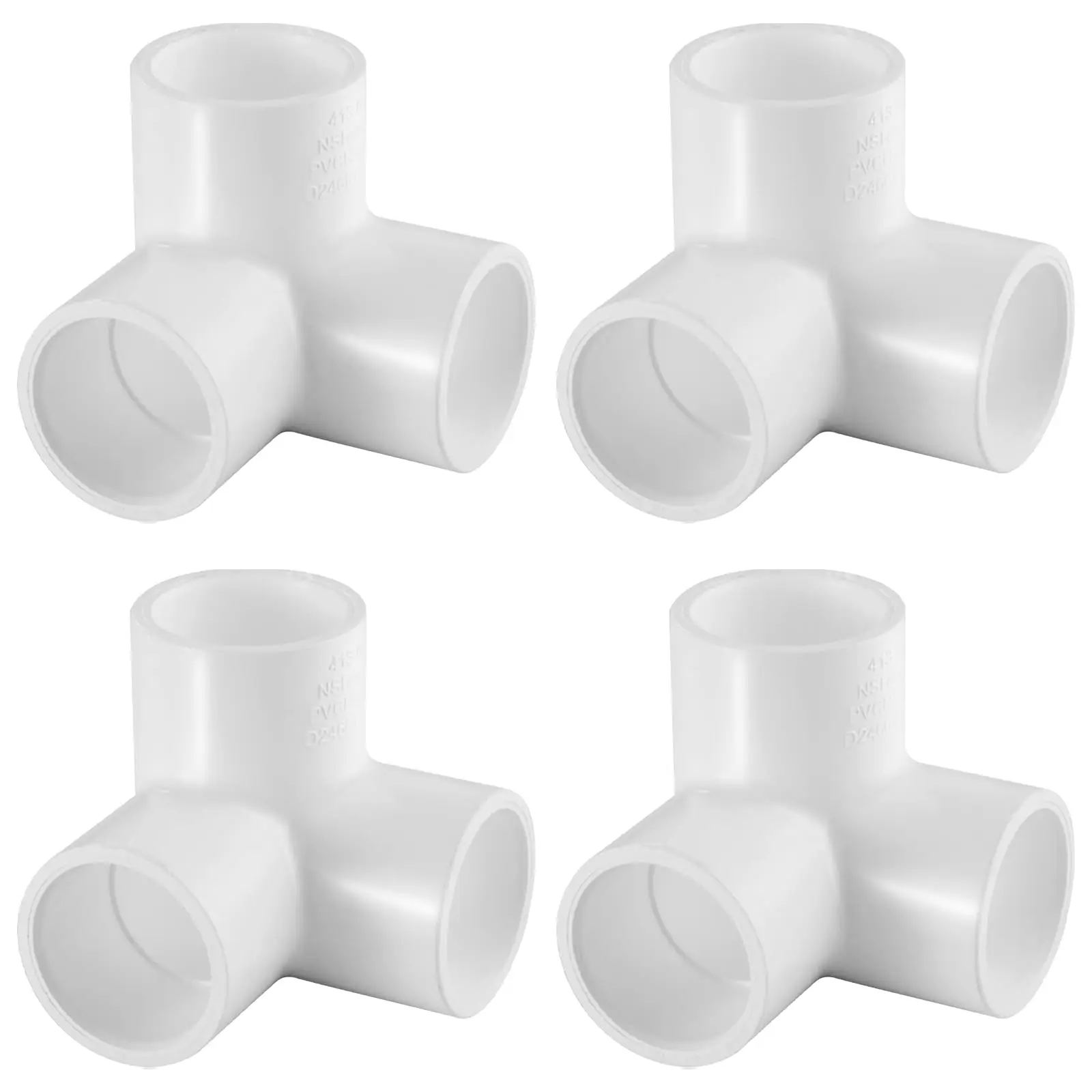 

Тройник 1-1/2 дюйма, фитинг из ПВХ, 3-ходовой угловой разъем, мебельный класс 1-1/2, угловой разъем 90 градусов, угловые фитинги из ПВХ для DIY Bui