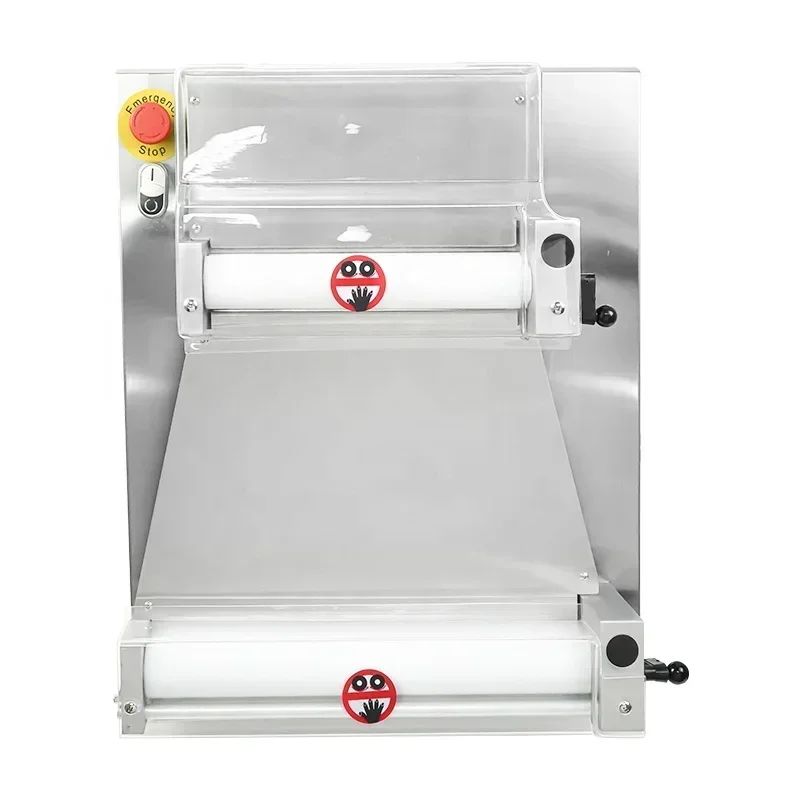 PR400 Dough sheeter table top  pizza rolling machine dough roller commercial using bakery equipment