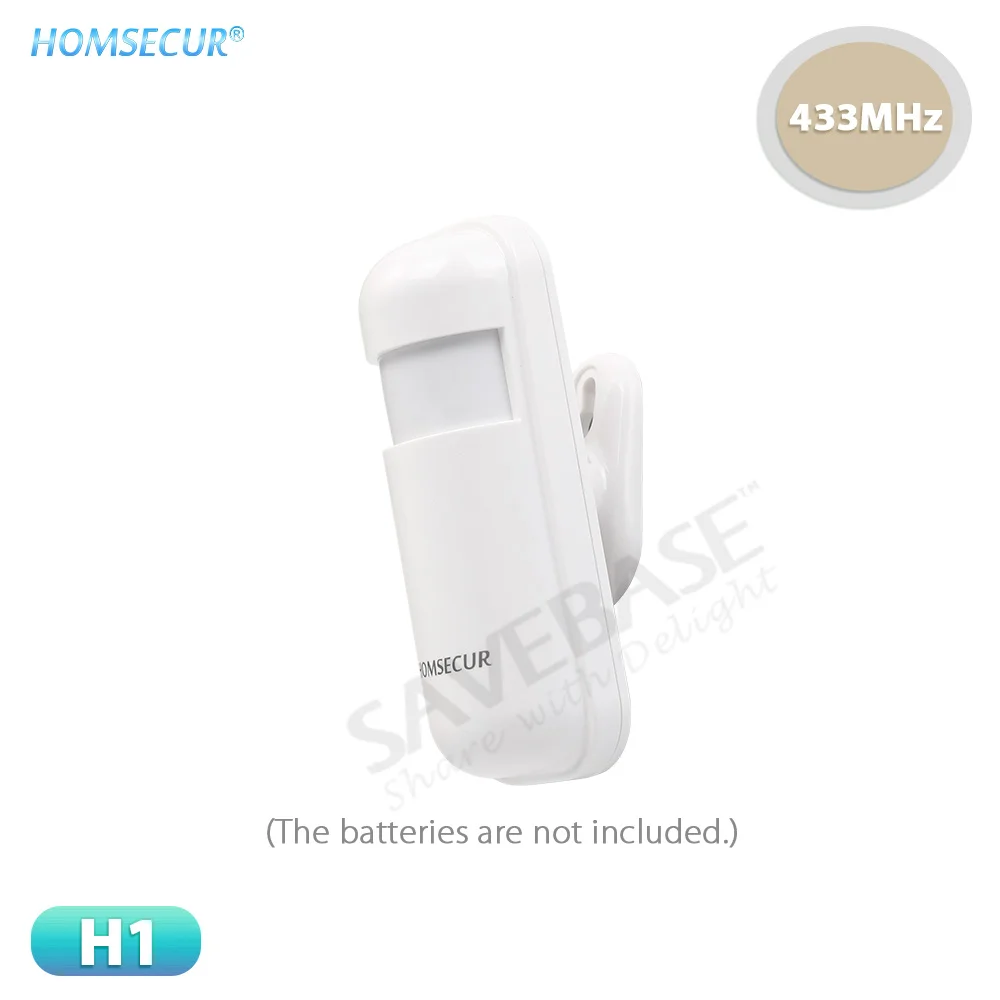 

(1/2/3Pcs Optional) H1 Wireless 433MHz PIR Motion Sensor Alarm Detector Infrared Sensor for 4G Tuya WiFi Smart Home Burglar