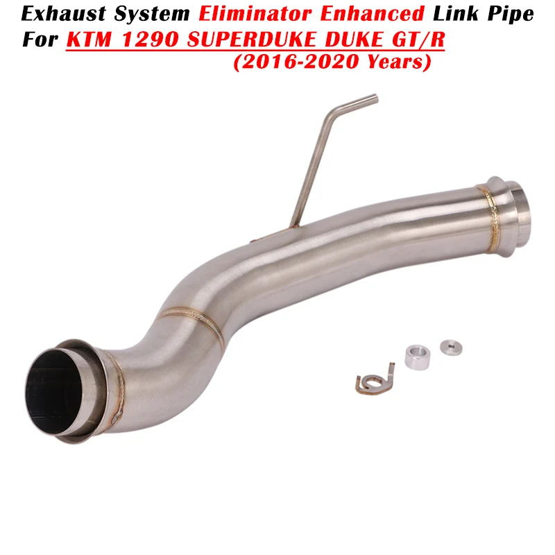 

For KTM 1290 SUPERDUKE DUKE GT R 2016 - 2020 Motorcycle Exhaust Escape System Modified Muffler Mid Link Pipe