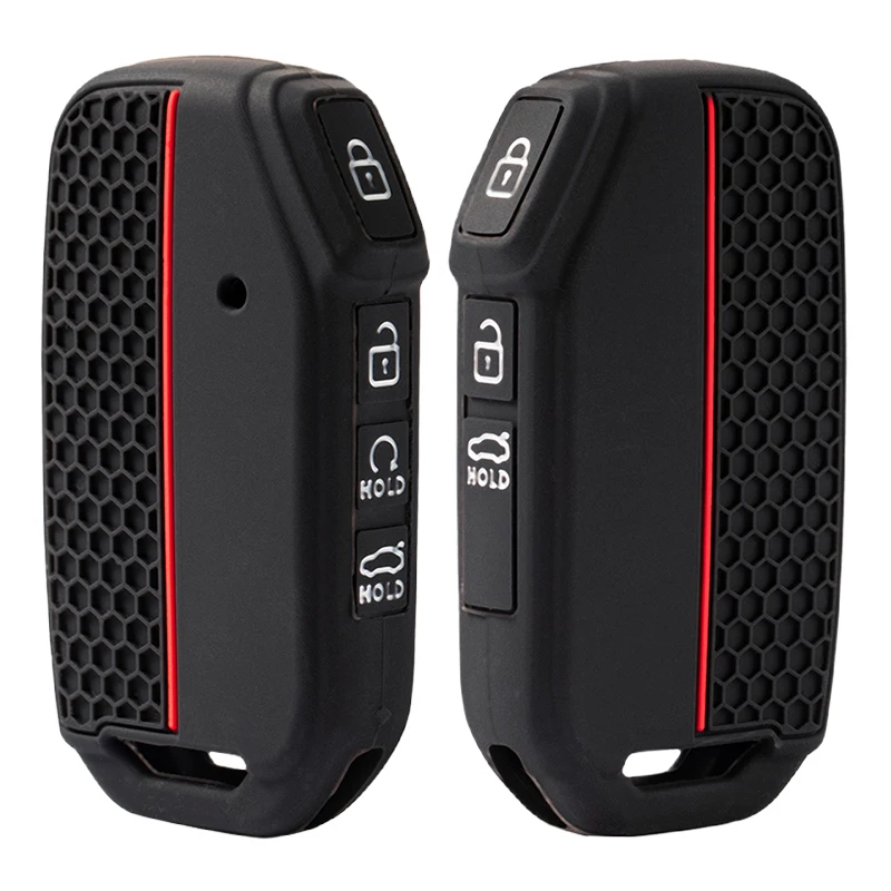 Funda de silicona para llave de coche KIA KN Sportage R Stinger Sorento Ceed Cerato Forte Niro Soul Telluride GTLine, nueva de 2026