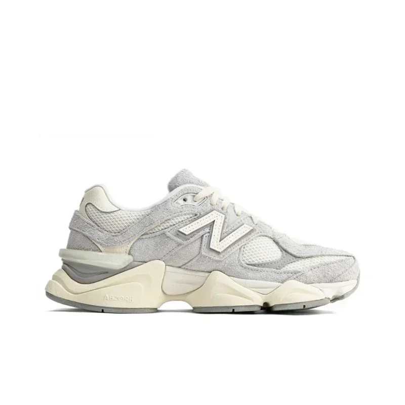 New Balance NB NB9060 Low-Top Athleisure Shoes in Light Gray Men's and Women's Unisex Sneakers