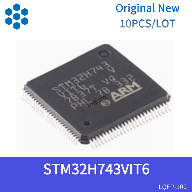 

Оригинальный новый 10 шт./лот STM32H743VIT6 LQFP-100 ARM Cortex-M7 32-битный микроконтроллер-MCU