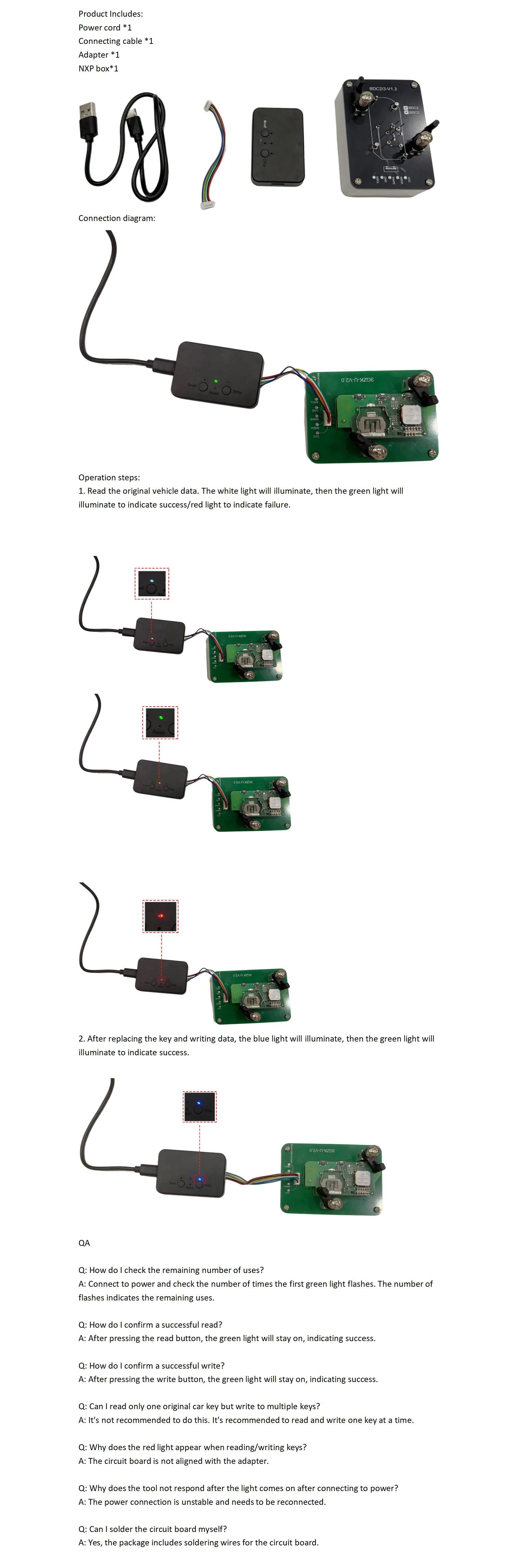 MCKB095 Lötfreier Adapter Kompatibel mit nxpkiller Passend für FCC RX2RKEL9 4A NCF Chip 434Mhz Für Fiat Egea Tipo 500X Für Jeep Renegade – Detail 9