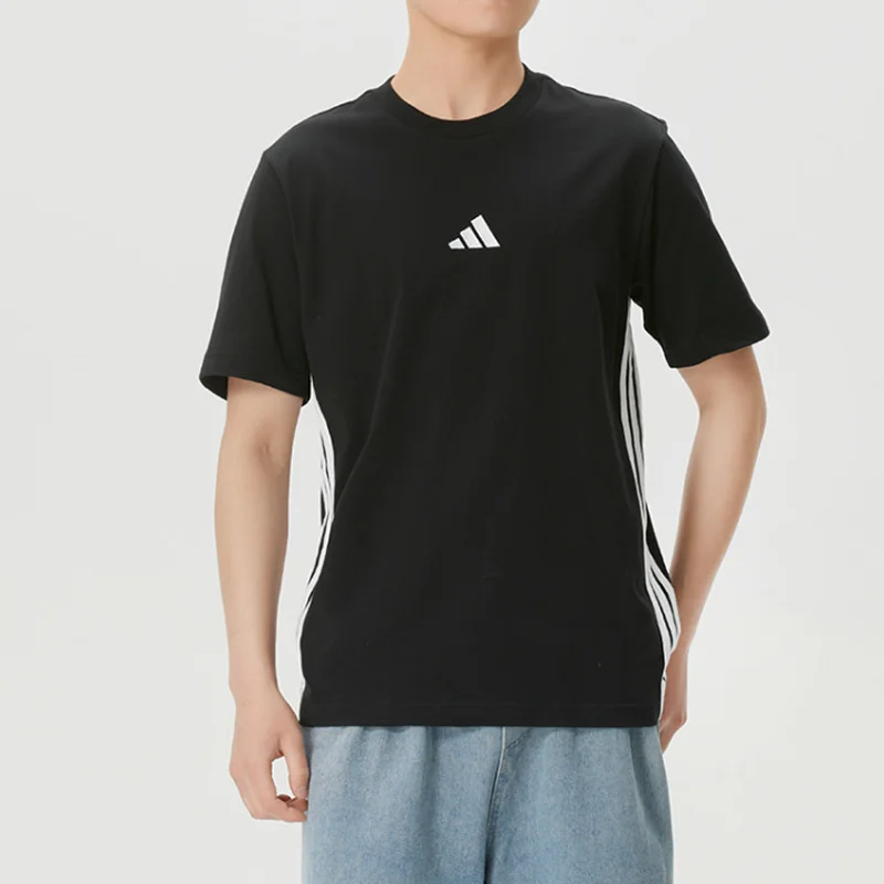 

Adidas Men's 2026 New Summer Cotton T-shirt Running Fitness Sports Wear JD1906