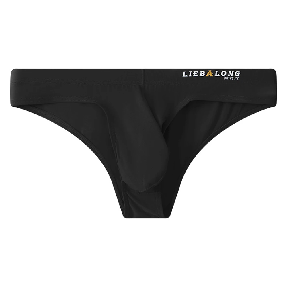 Breathable Briefs Low Waist Panties For Night Use Applicable Male Gender High Stretch Elasticity Low Waist Design