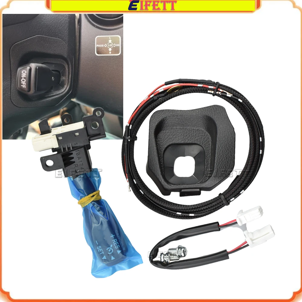 

Cruise Control Switch Kit 84632-34011 45186-0G030 45186-0G030-E0 For Toyota Land Cruiser Prado 2010-2017