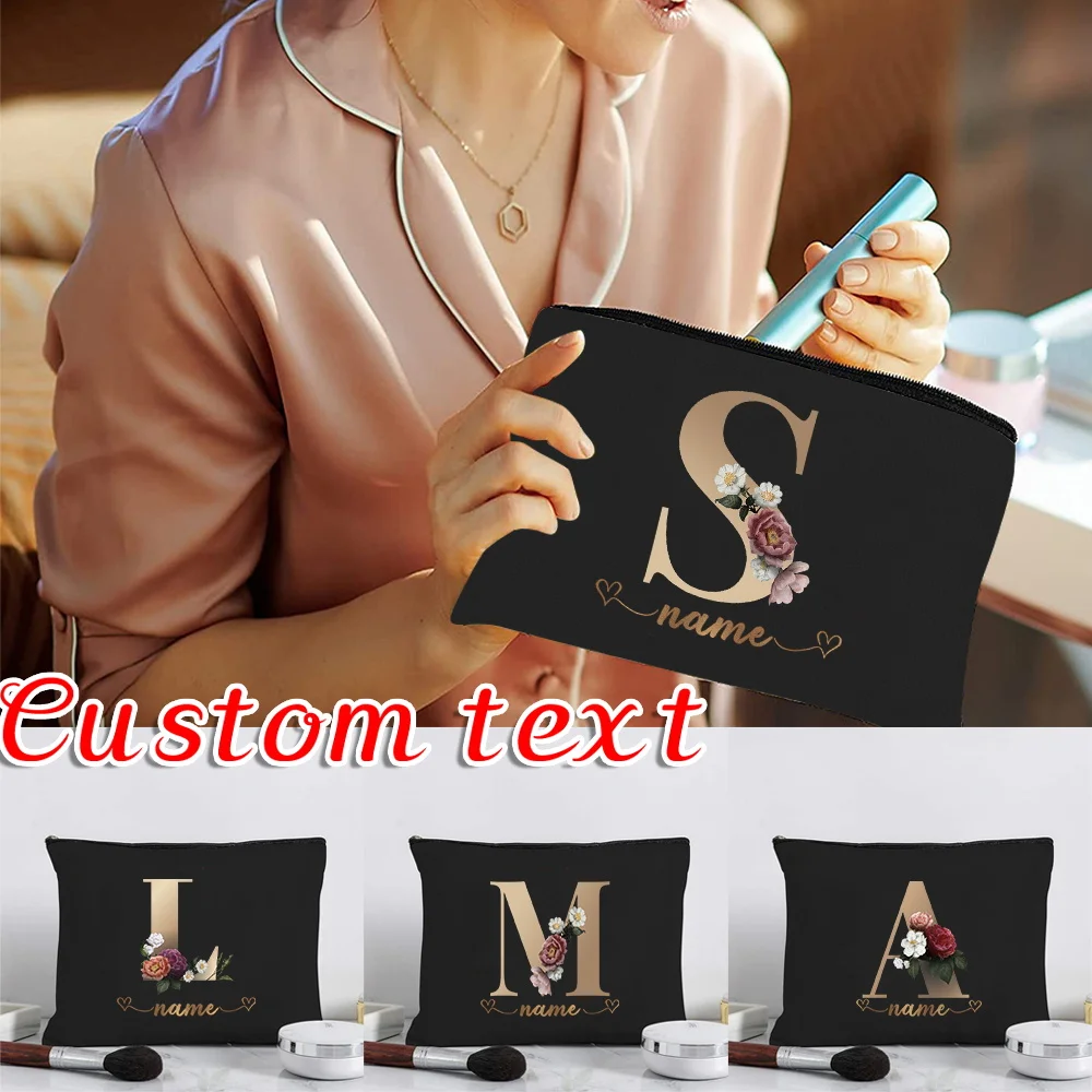 

Personalized Customized Large-capacity Printed Cosmetic Bag Travel Cosmetics Storage Bag Is Used To Store Brushes and Lipsticks.