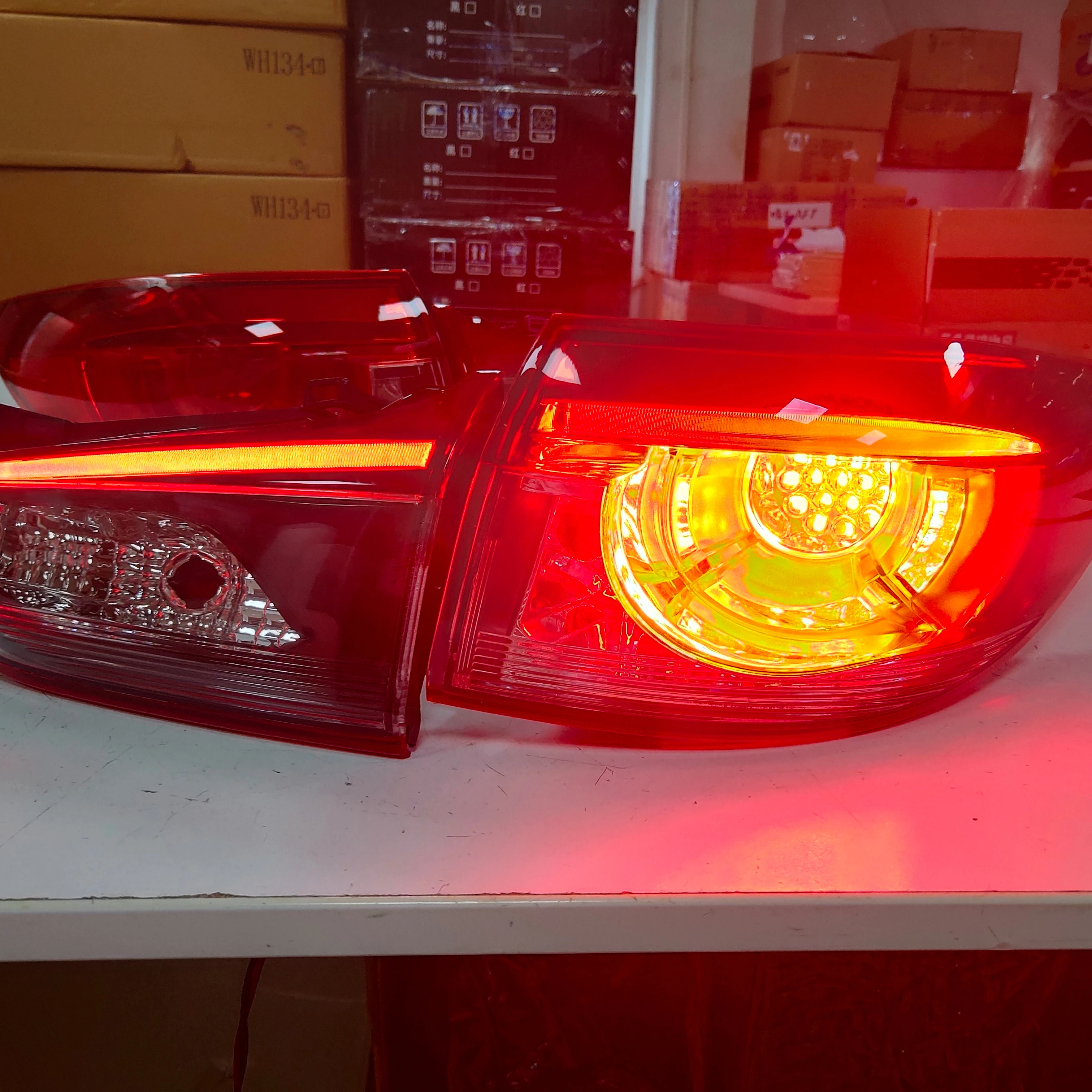 On Sale ATENZA LED Tail Lamp 2013-UP Year Red Color OEM Style For MAZDA 6