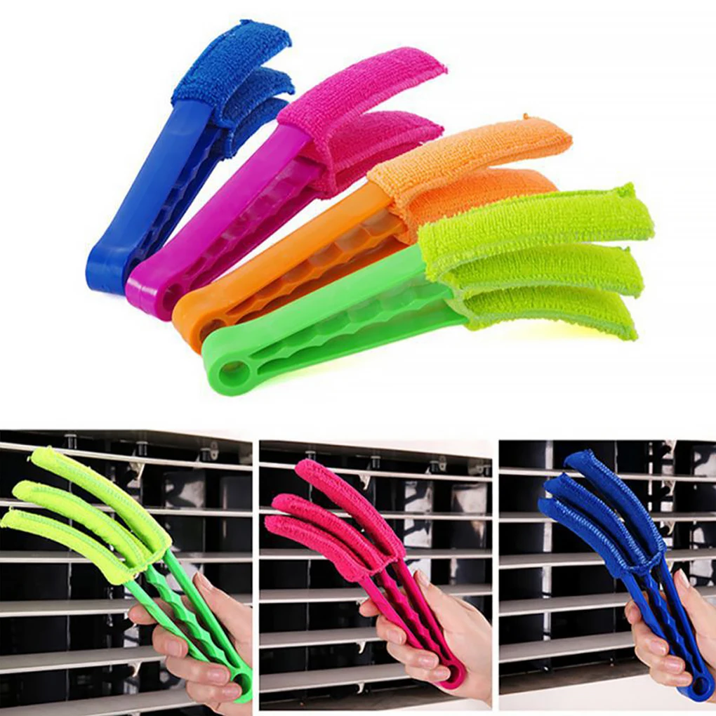 1Pc Cleaning Brushes Window Blinds Brushes Air Conditioning Cleaner Shutter Home Tool Multifunctional Dust Brush Cleaning Tools