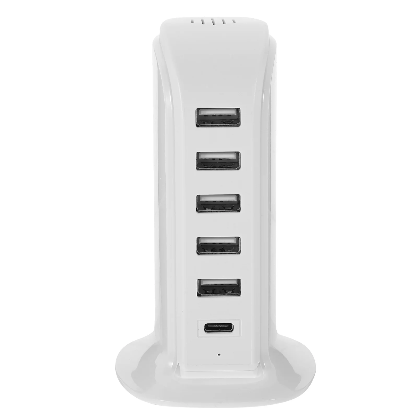 

6 Port USB Hub Desktop Charging Adapter 5V 4a Rapid Power Supply Universal USB Charging Dock for Multiple Devices