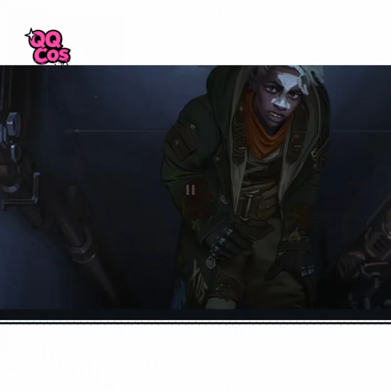 

LOL Ekko Косплей Костюм Хэллоуин Карнавал Вечеринка Рождество Игры Ролевая Одежда Одежда QQ Cos