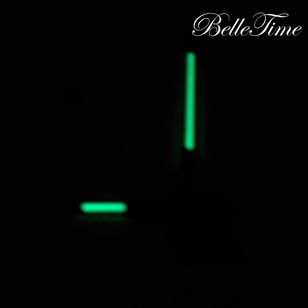 ساعة دايتونا NH35 ذات جودة عالية باللون الفضي/الذهبي/الذهبي/الذهبي الوردي مضيئة يدويًا لحركة NH34 NH35 NH36 4R 7S