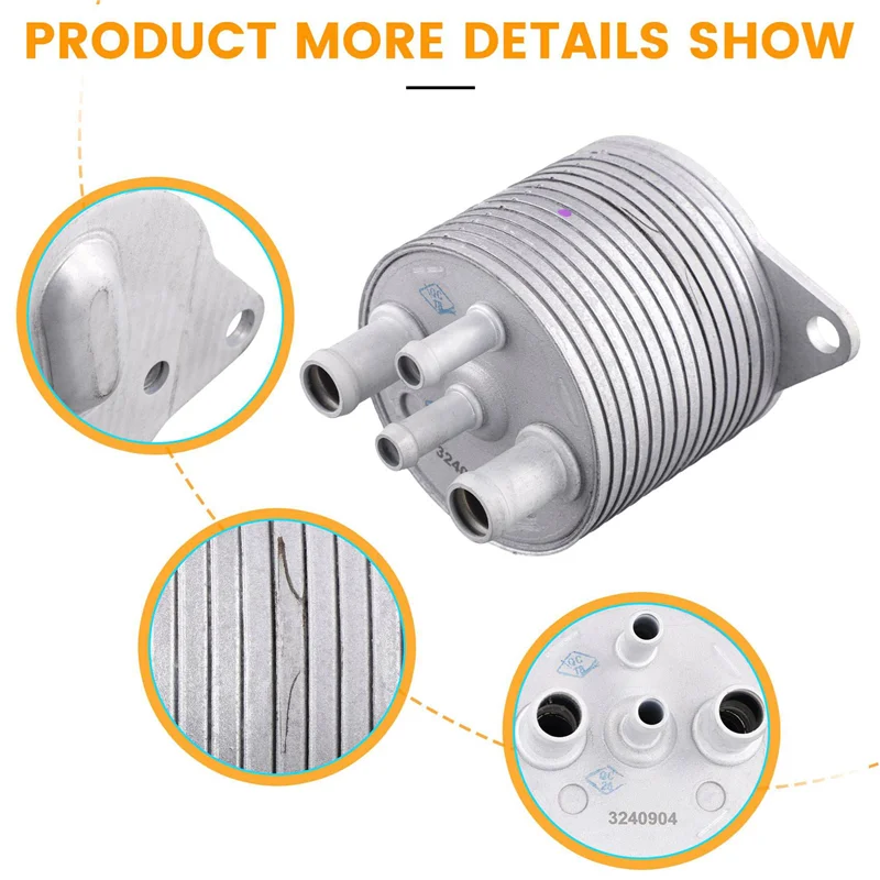 

2X Brand New Oil Cooler Assy 31237AA100 For Subaru Forester 2013-2018