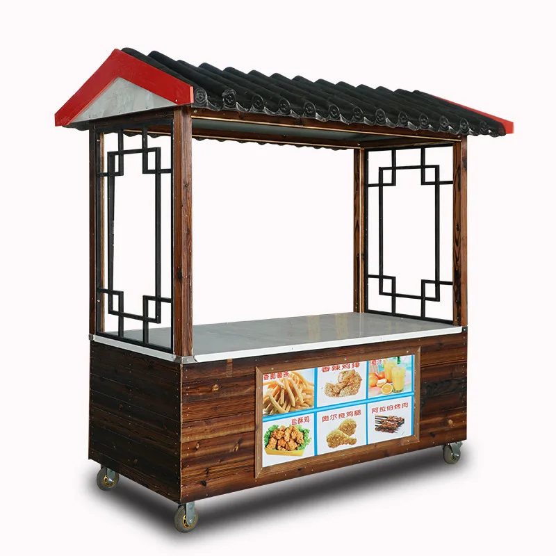 Snacks, breakfast, barbecue, fast food, stall truck, Oden cooking mobile pancake, cold dish dining truck