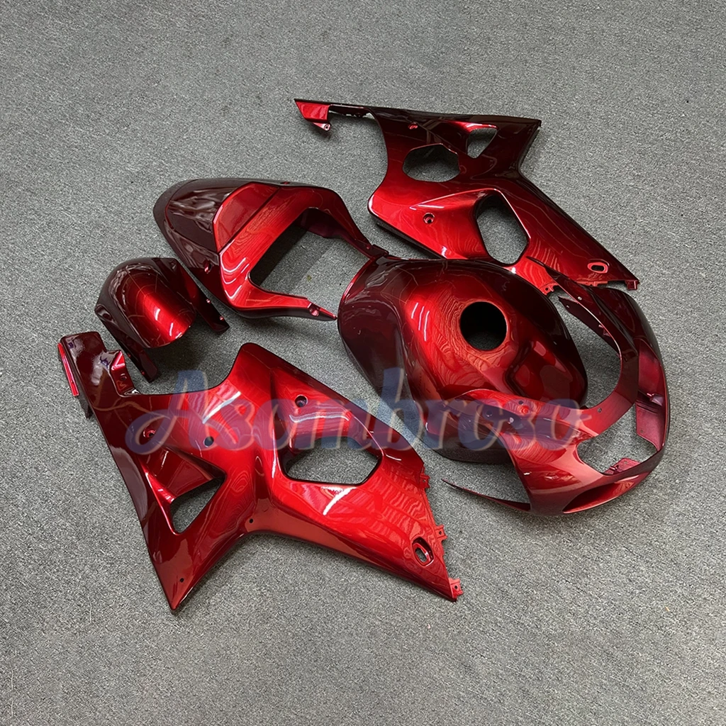 GSXR 1000 2000 2001 2002 Injection Molded Fairing kit For Suzuki GSX-R1000 K2 GSXR1000 Lava Red Accessories Body Panels - view 3