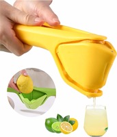 Manual Lemon Squeezer Hand Press Juicer Multifunction Citrus Juice Extractor Small Fruit Press Kitchen Tool for Home Cooking Use
