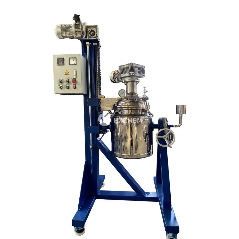 Electric Lifting Laboratory Mixing tank with Lifting and Rotation Devices