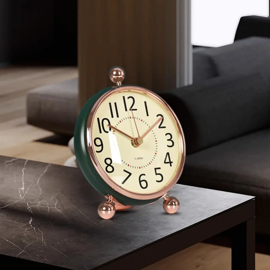 Decorative Table Clocks Digital Electronic Vintage Table Clocks Modern Living Room Fancy Old Style Reloj Escritorio Home Decor