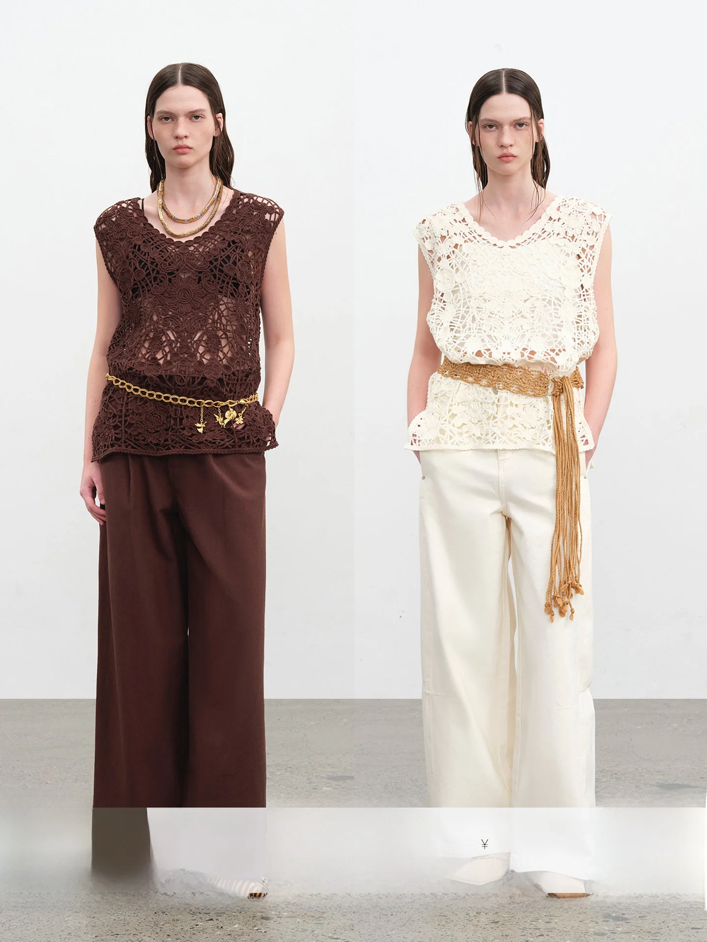 

Дышащий топ без рукавов с вырезами и узором в виде лотоса, женский жилет H-образной формы, хлопковый, с V-образным вырезом, укороченный, для ношения под одеждой, весенний сезон