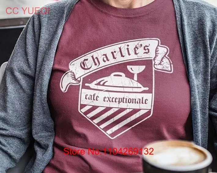 Charlie's Cafe Exceptionale Minneapolis Retro T Shirt Bygone Brand tees long or short sleeves