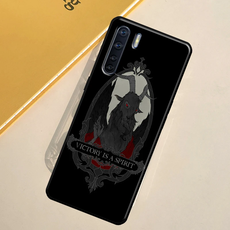 Devil Satan Case For OPPO A17 A16 A15 A54 A74 A94 A57 A77 A78 A72 A52 A53 A31 A5 A9 A96 A76 A54S Cover