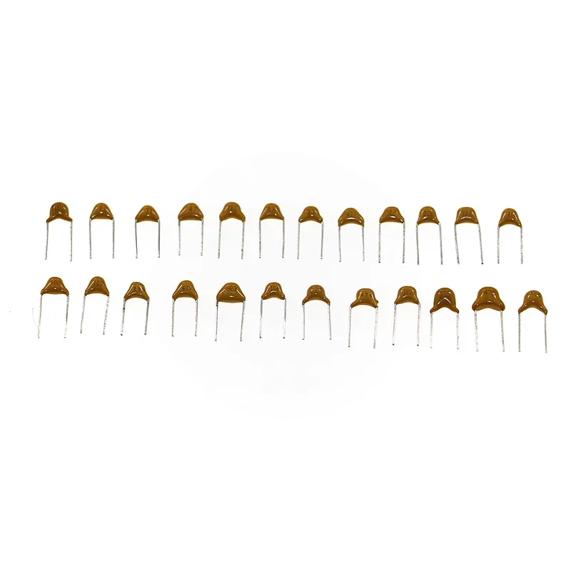 480pcs 24value Monolithic Ceramic Capacitor Assorted Kit 10pF 22pF 47pF 100pF 330pF 470pF 1nF 10nF 22nF 47nF 1uF 2.2uF 4.7uF10uF