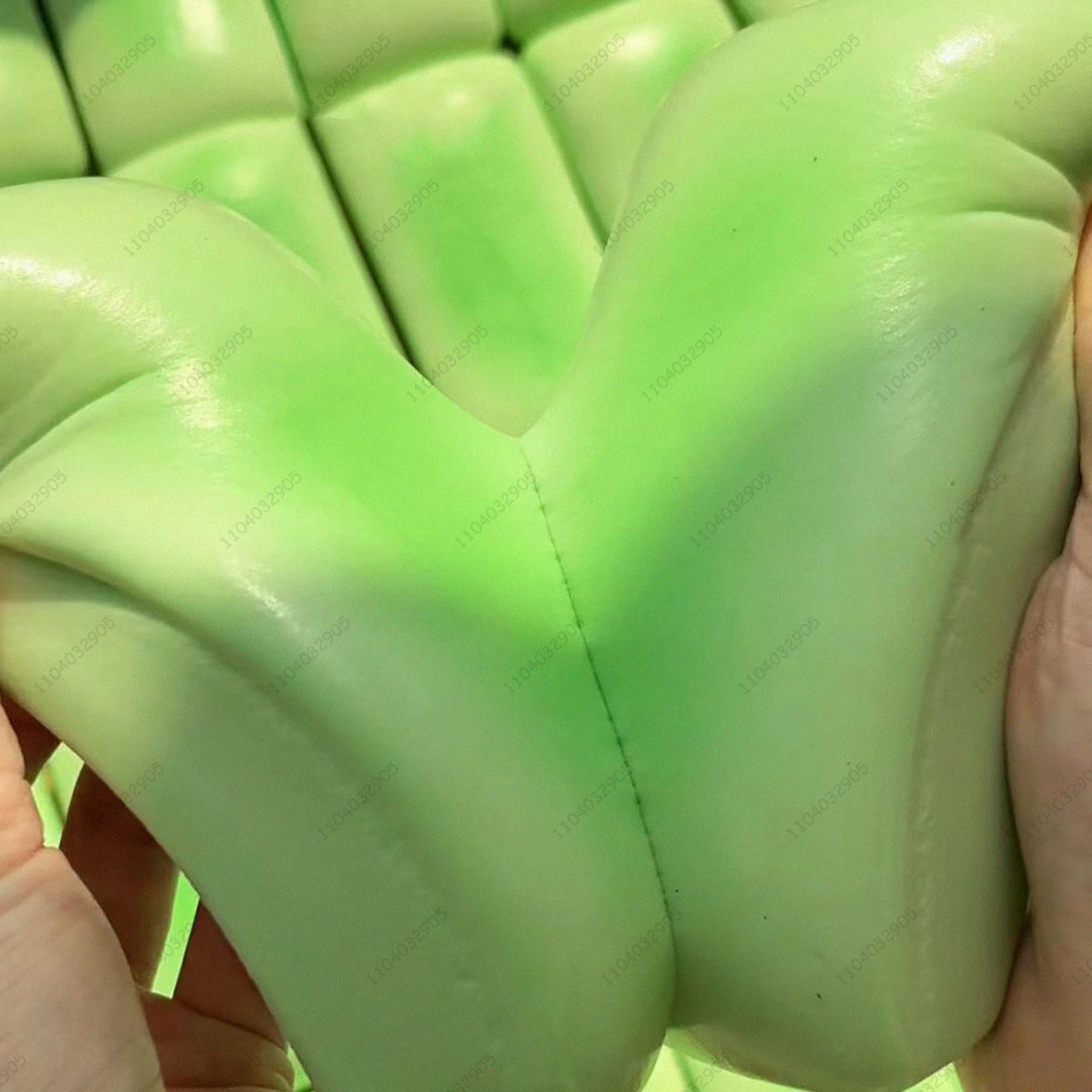 جاردينيا كعكة الأرز الأخضر بطيئة الارتفاع اسفنجي لزجة وناعمة ASMR تململ لعبة تصميم الكعكة الطراز القديم للهدايا المضادة للإجهاد #5