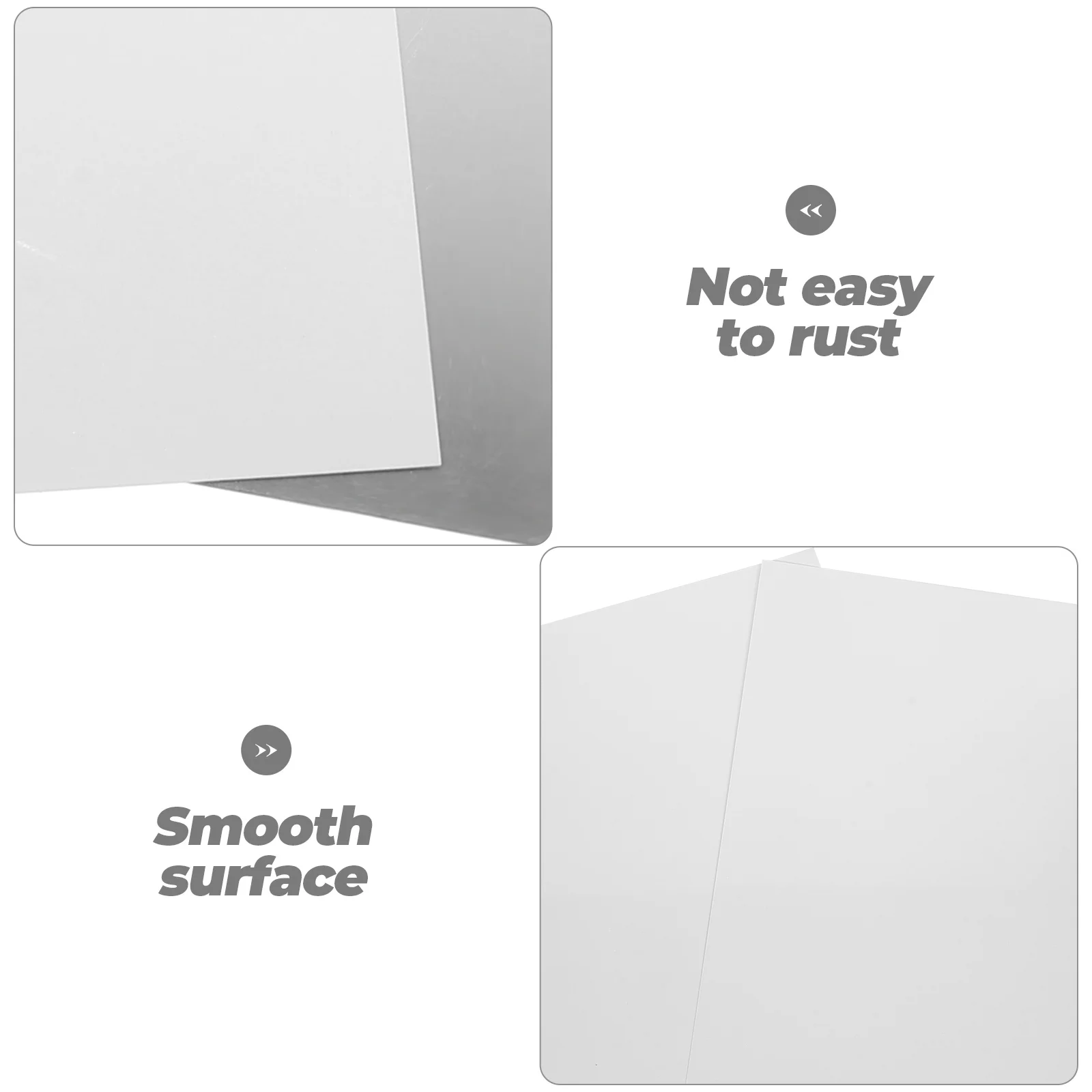 

2 шт. Hd алюминиевые сублимационные заготовки, гладкие металлические листы для вечеринки, домашнего декора, настенная вывеска, ремесло, печать «сделай сам», доска, сублимационная