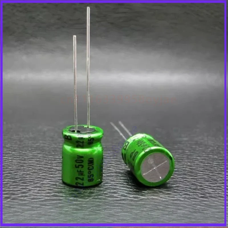 for Nichicon for MUSE BP 22uF/50v Electrolytic Capacitor for Audio Coupling 50pcs