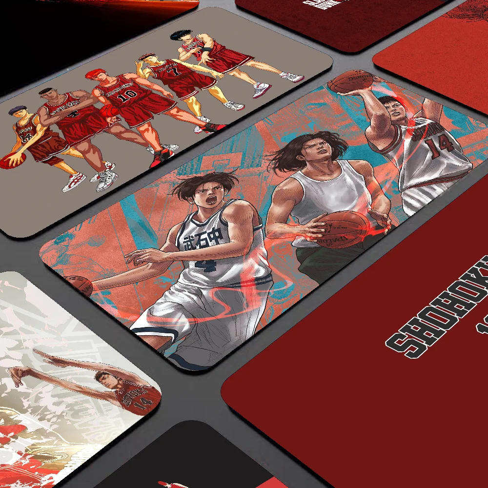 

SLAM DUNK Hot Rubber Mouse Durable Desktop Mousepad Size For Large Edge Locking Game Keyboard Pad